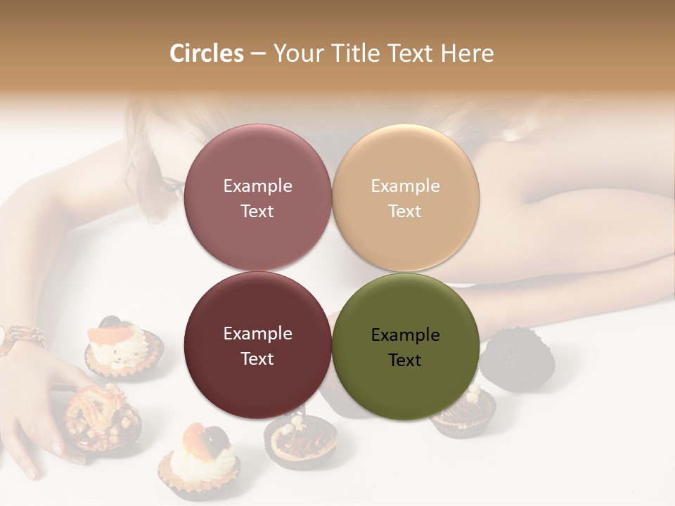 Eyes White Fashion PowerPoint Template