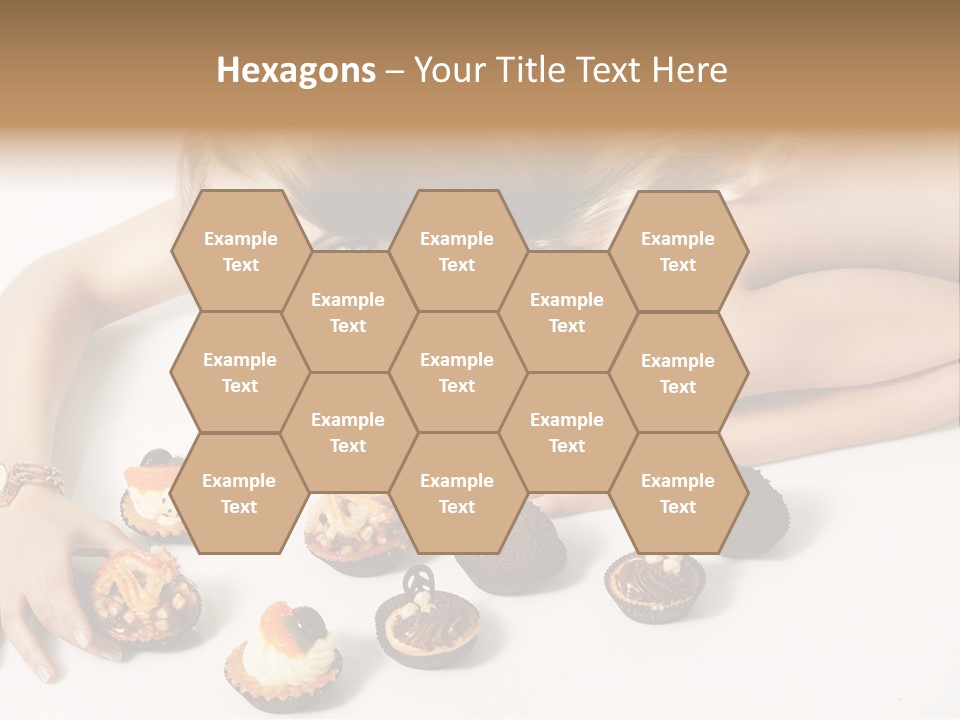 Eyes White Fashion PowerPoint Template