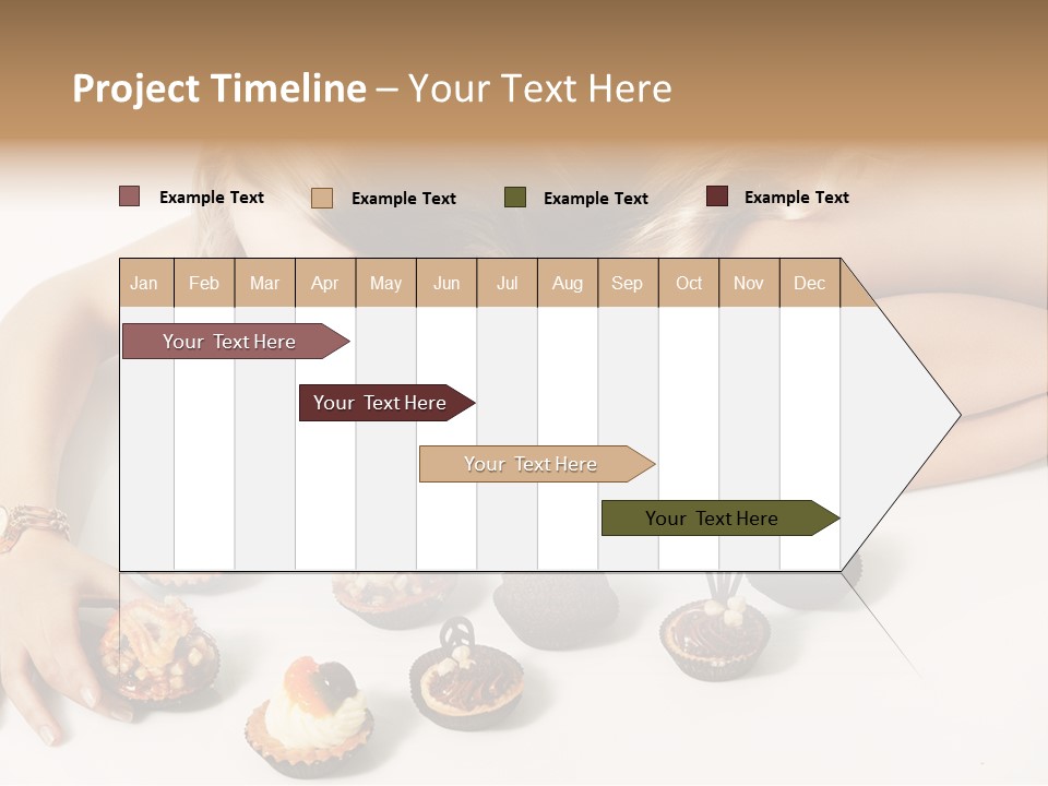 Eyes White Fashion PowerPoint Template