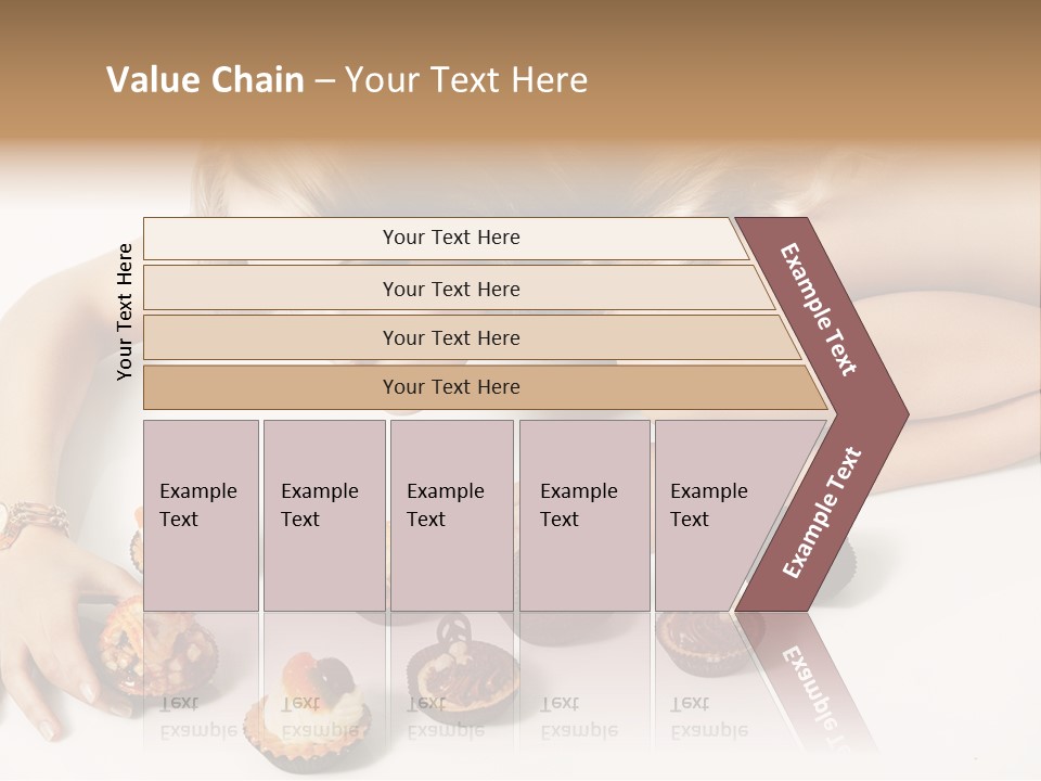 Eyes White Fashion PowerPoint Template