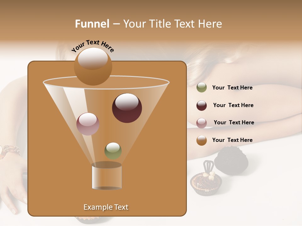 Eyes White Fashion PowerPoint Template