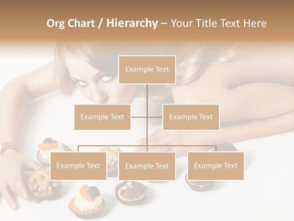 Eyes White Fashion PowerPoint Template