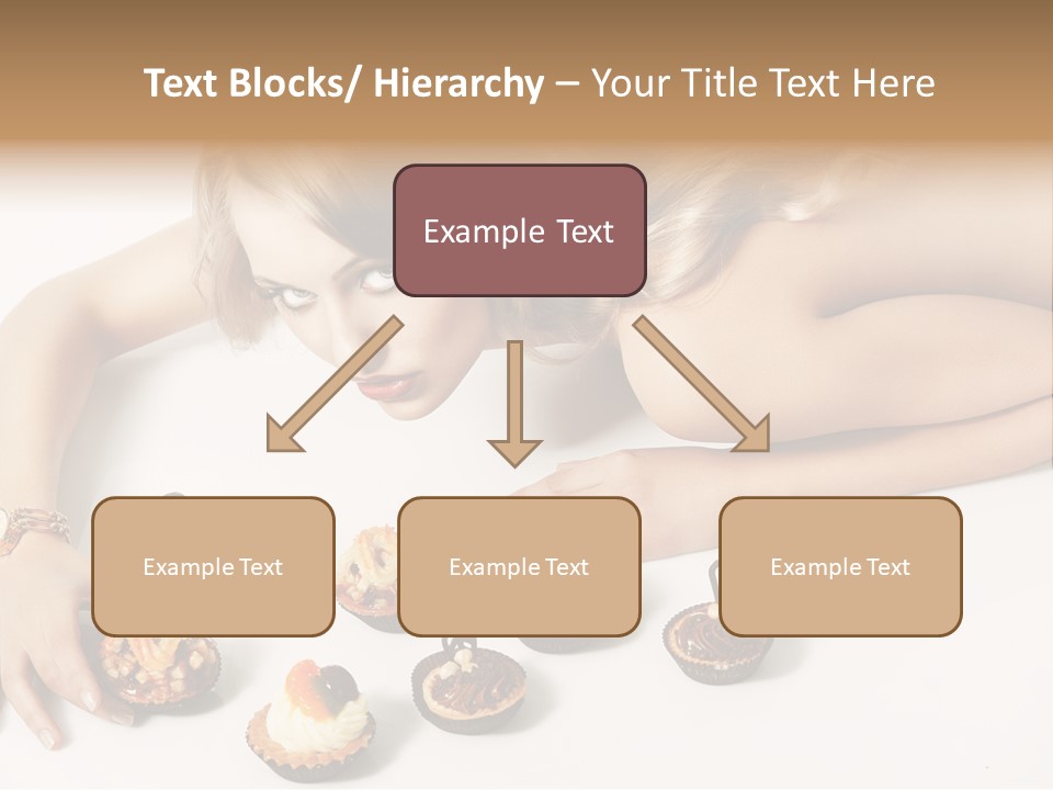 Eyes White Fashion PowerPoint Template