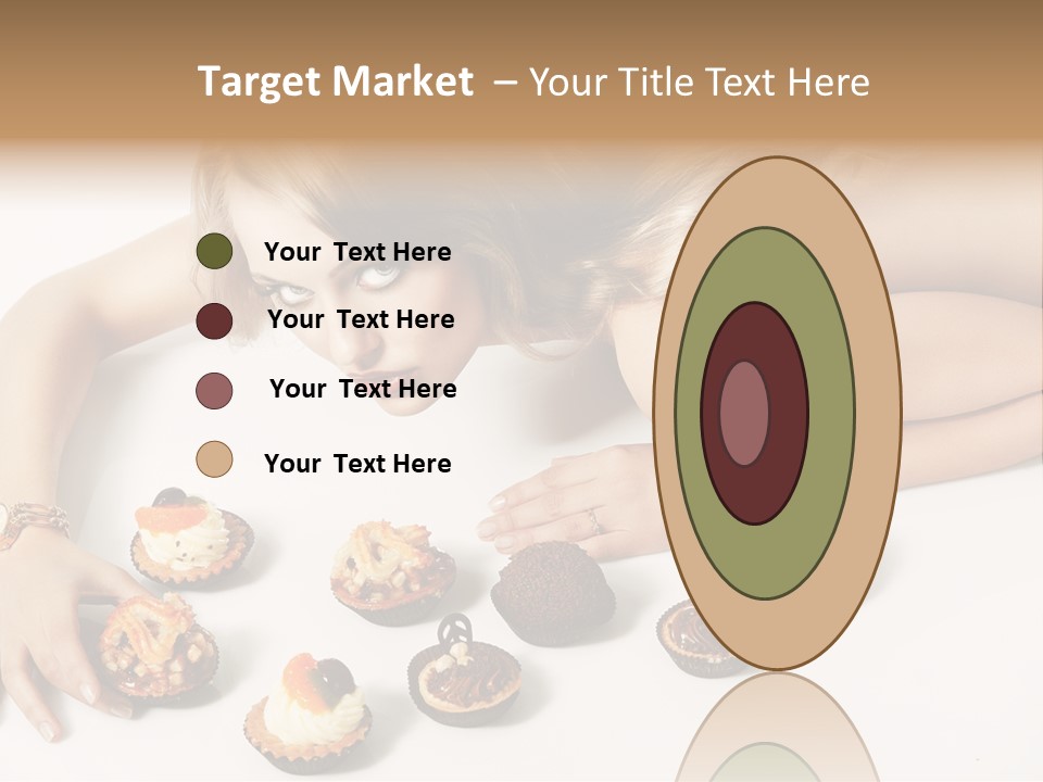 Eyes White Fashion PowerPoint Template