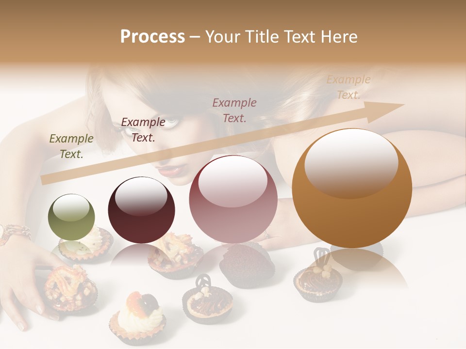 Eyes White Fashion PowerPoint Template