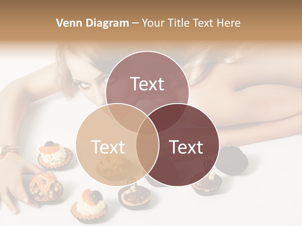 Eyes White Fashion PowerPoint Template