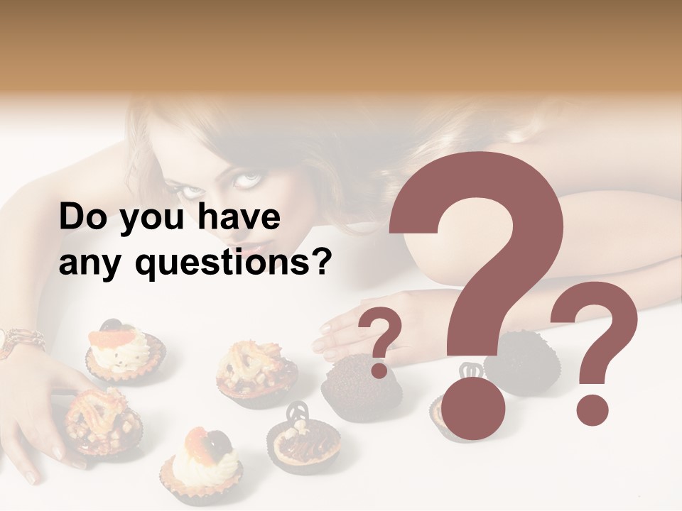 Eyes White Fashion PowerPoint Template