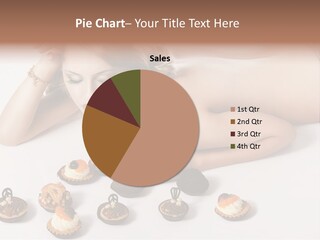 Cake Nutrition Candies PowerPoint Template