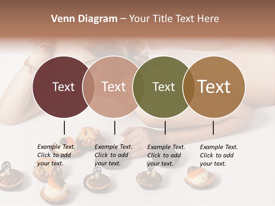 Cake Nutrition Candies PowerPoint Template