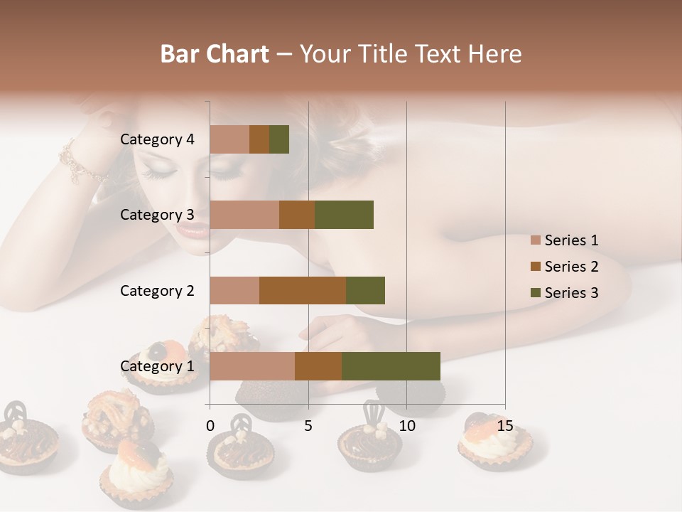 Cake Nutrition Candies PowerPoint Template