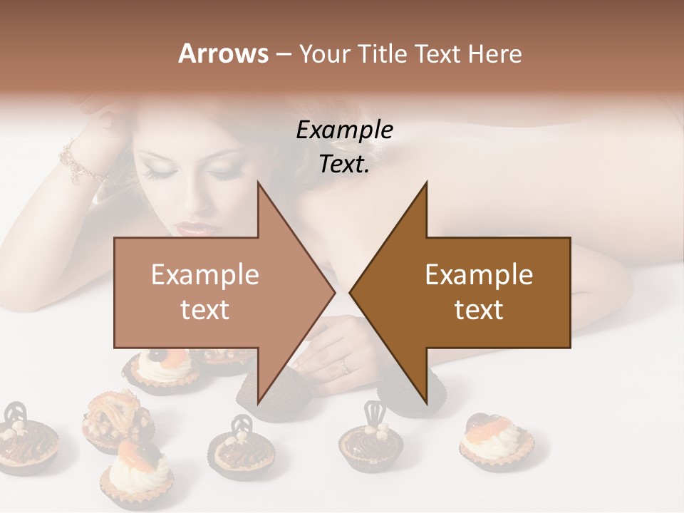 Cake Nutrition Candies PowerPoint Template