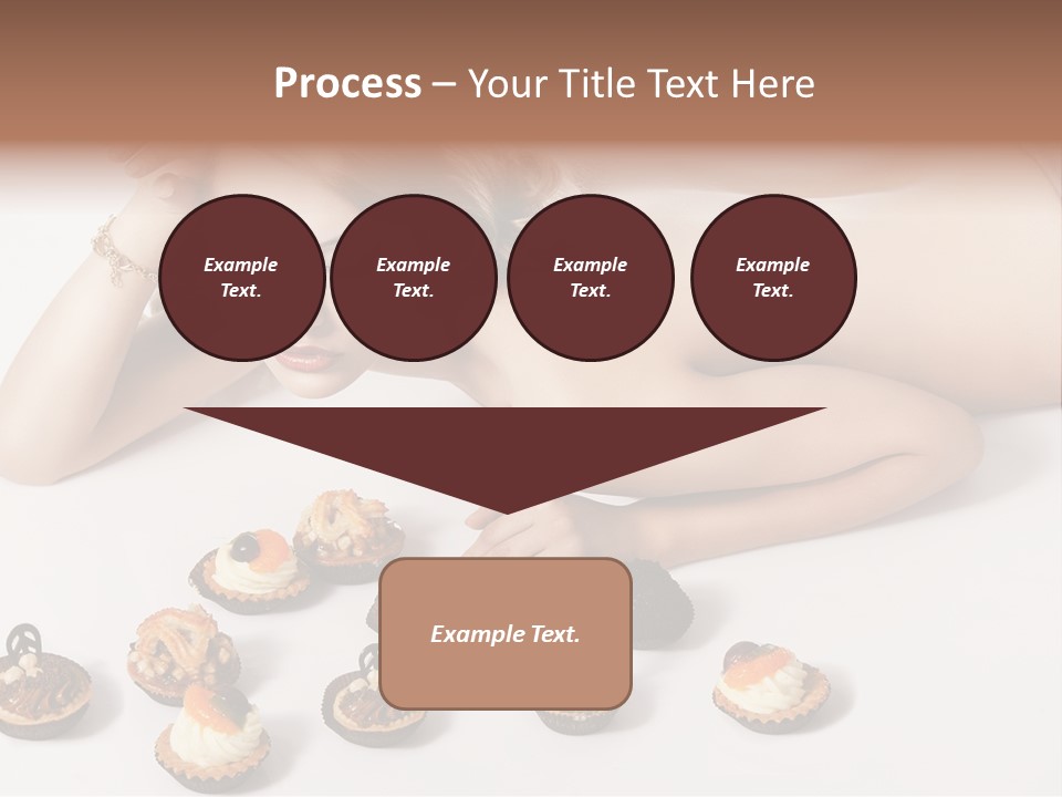 Cake Nutrition Candies PowerPoint Template