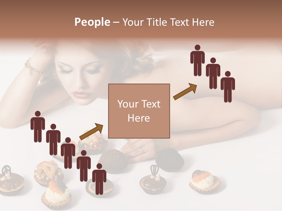 Cake Nutrition Candies PowerPoint Template