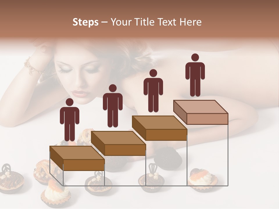 Cake Nutrition Candies PowerPoint Template