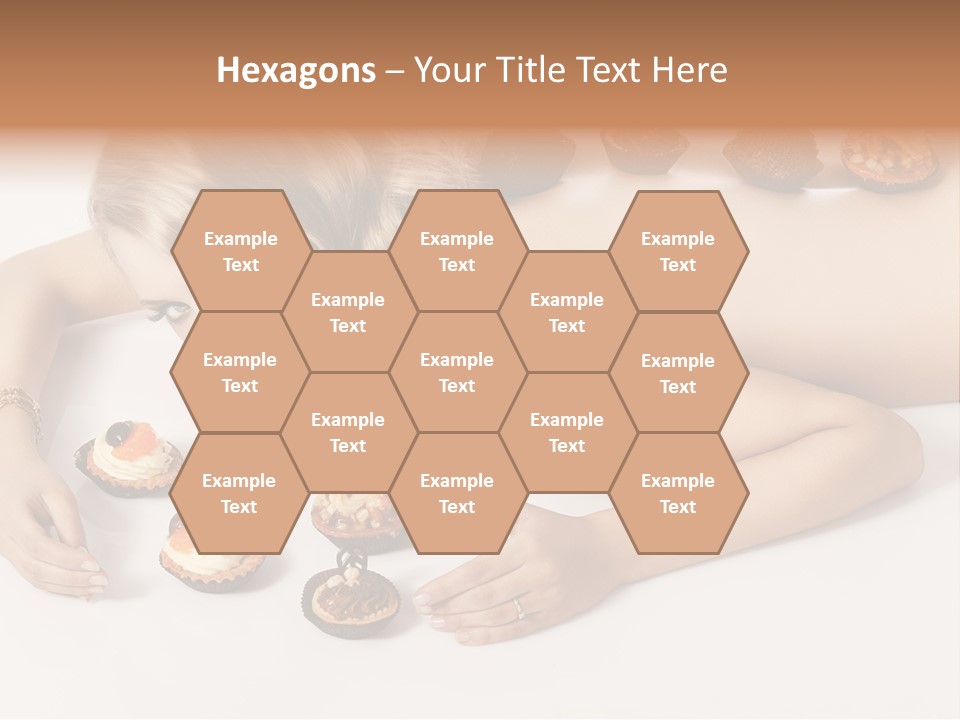 Sexy Lifestyle Dessert PowerPoint Template