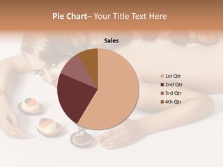 Sexy Lifestyle Dessert PowerPoint Template