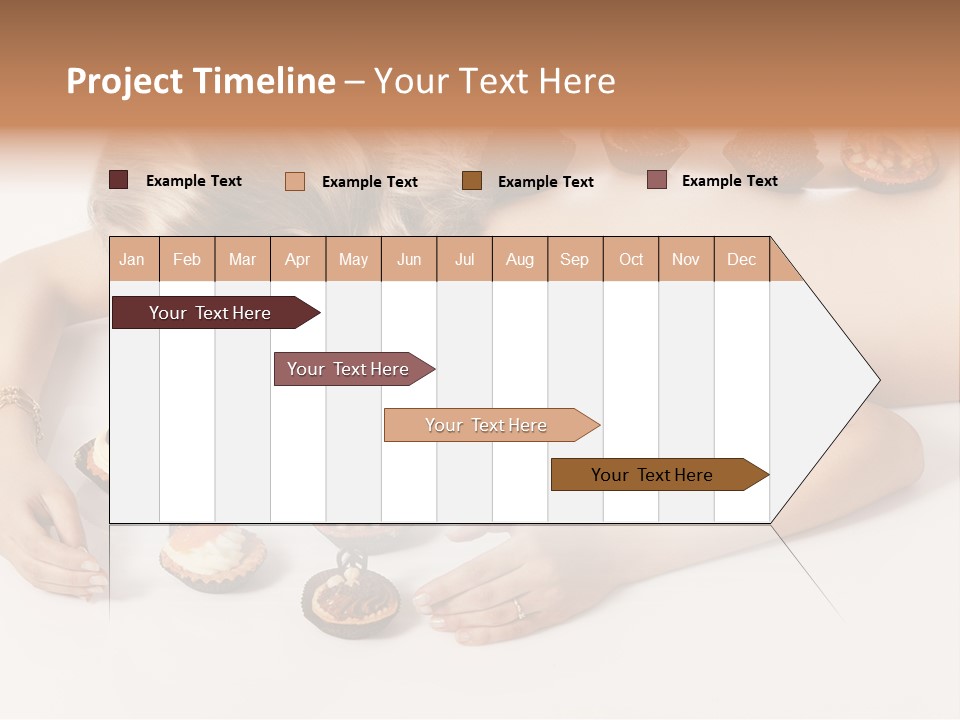 Sexy Lifestyle Dessert PowerPoint Template