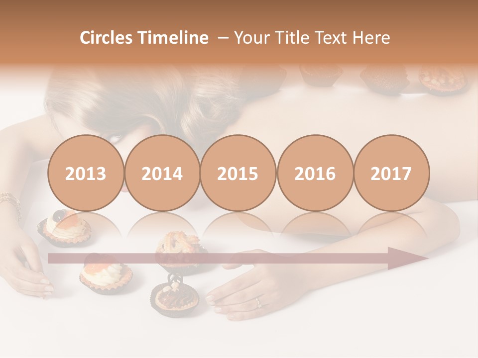 Sexy Lifestyle Dessert PowerPoint Template