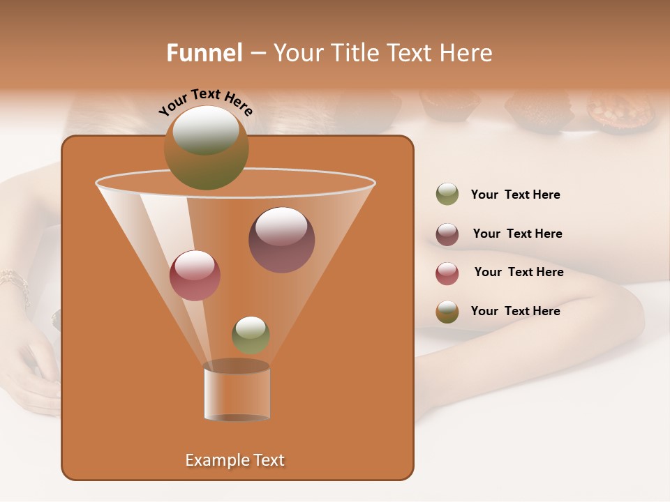 Sexy Lifestyle Dessert PowerPoint Template