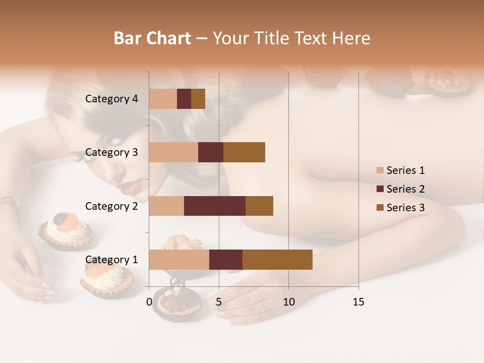 Sexy Lifestyle Dessert PowerPoint Template