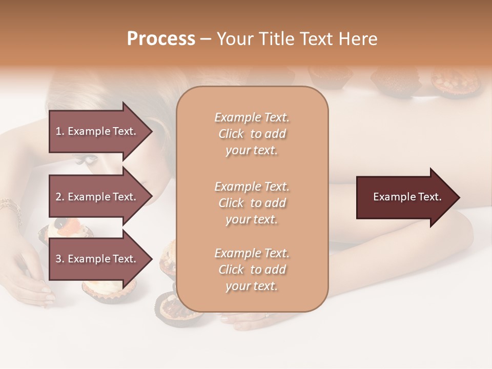 Sexy Lifestyle Dessert PowerPoint Template