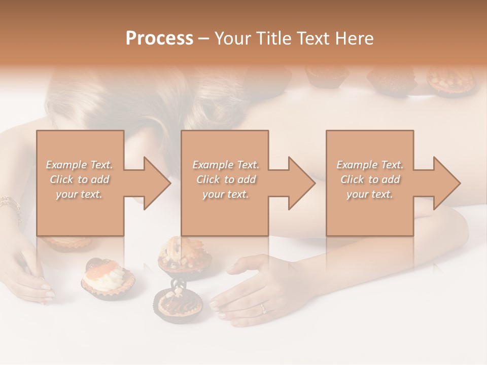 Sexy Lifestyle Dessert PowerPoint Template