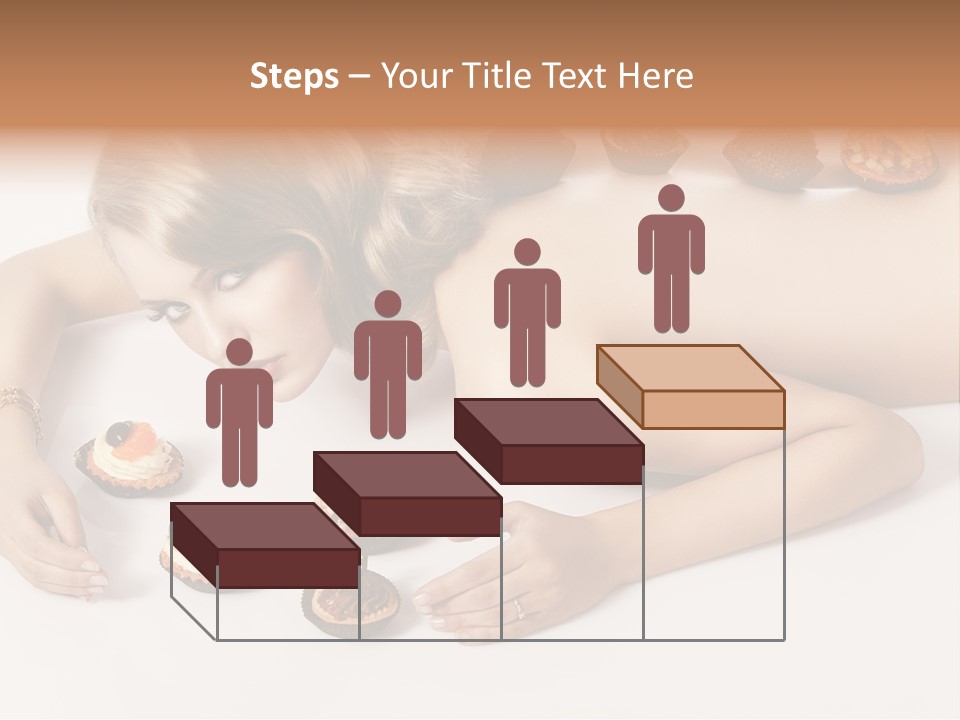 Sexy Lifestyle Dessert PowerPoint Template