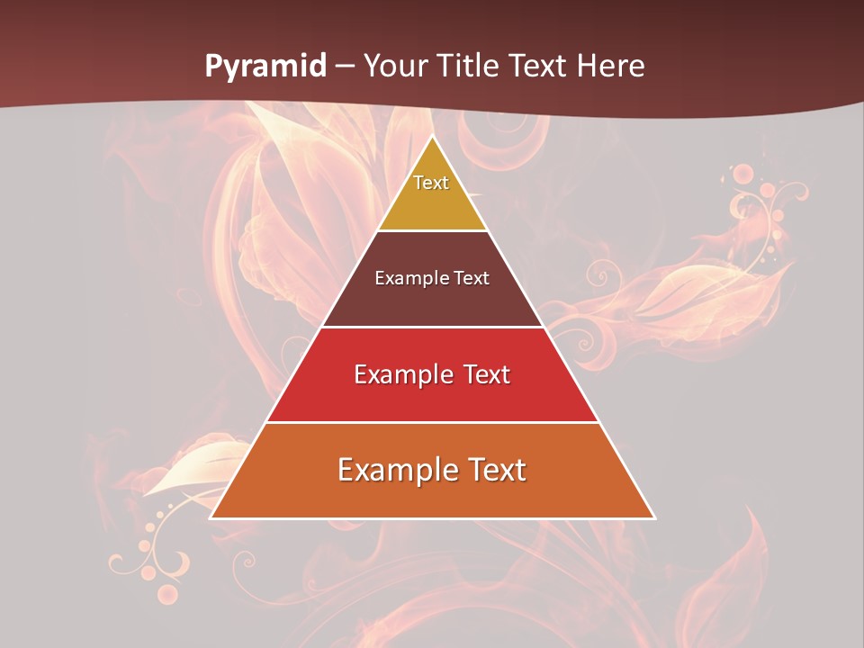 Hot Ignition Blaze PowerPoint Template