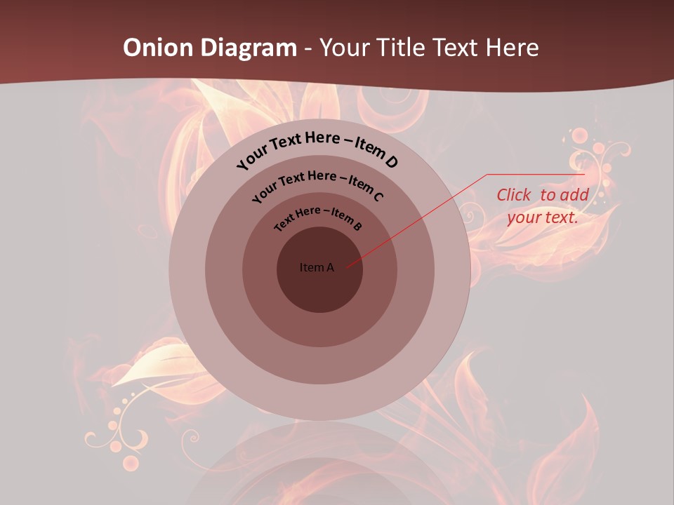 Hot Ignition Blaze PowerPoint Template