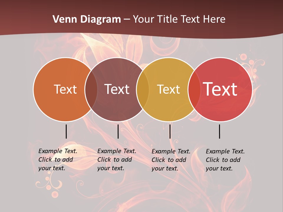 Hot Ignition Blaze PowerPoint Template