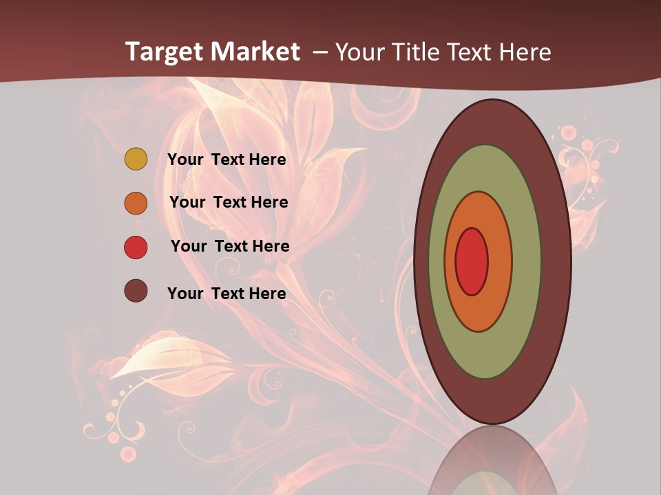 Hot Ignition Blaze PowerPoint Template