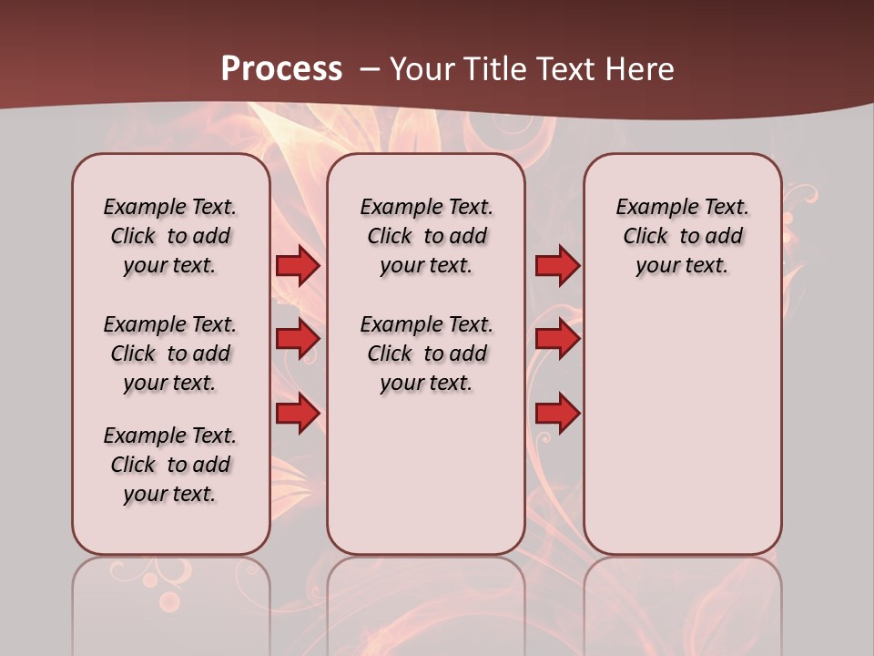 Hot Ignition Blaze PowerPoint Template