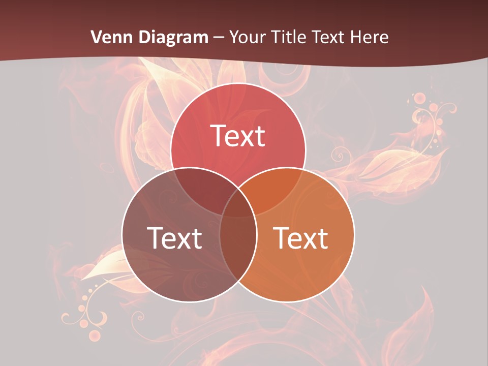 Hot Ignition Blaze PowerPoint Template
