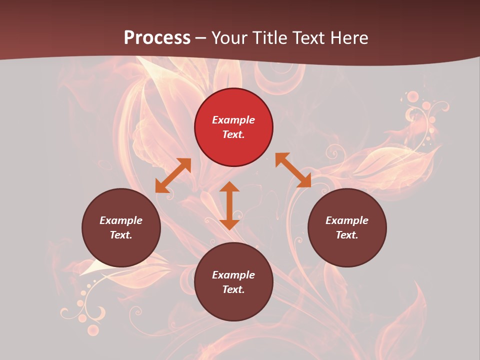 Hot Ignition Blaze PowerPoint Template