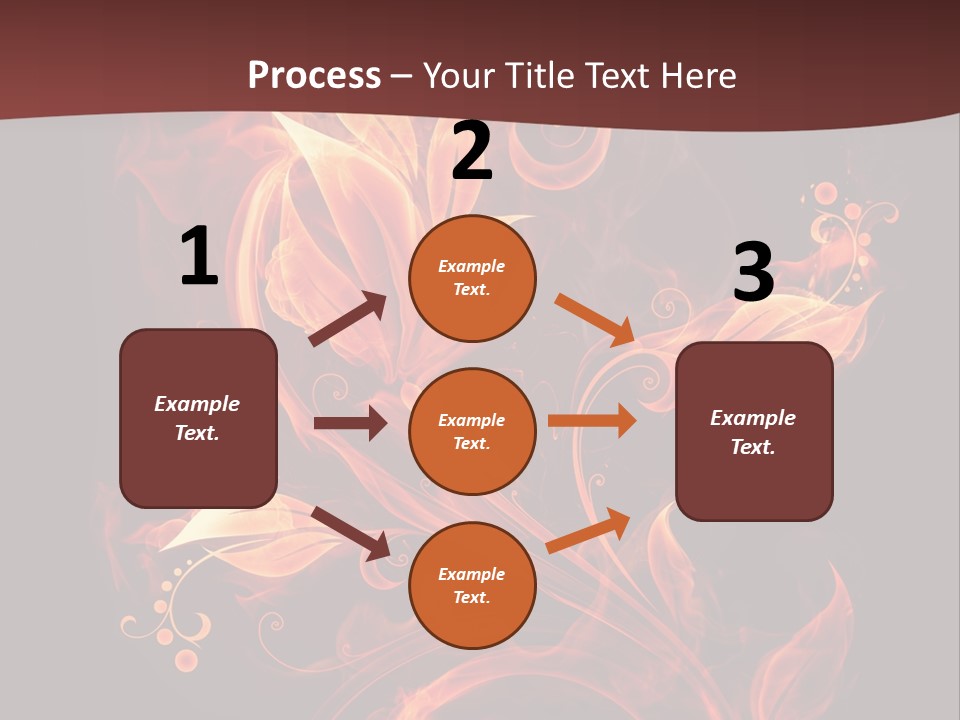 Hot Ignition Blaze PowerPoint Template