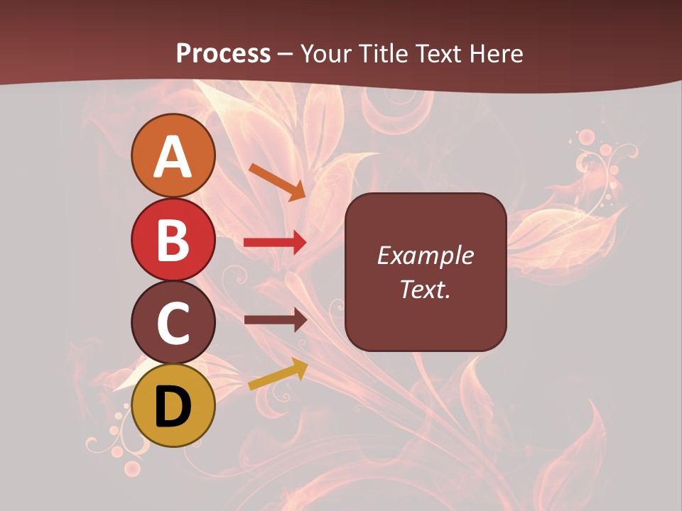 Hot Ignition Blaze PowerPoint Template