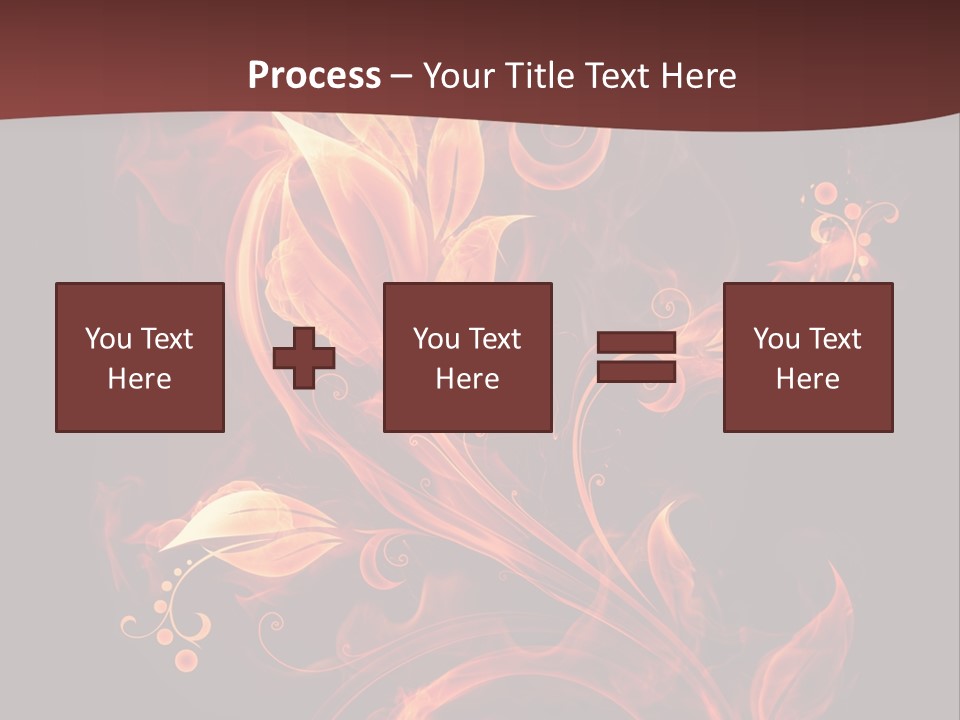 Hot Ignition Blaze PowerPoint Template