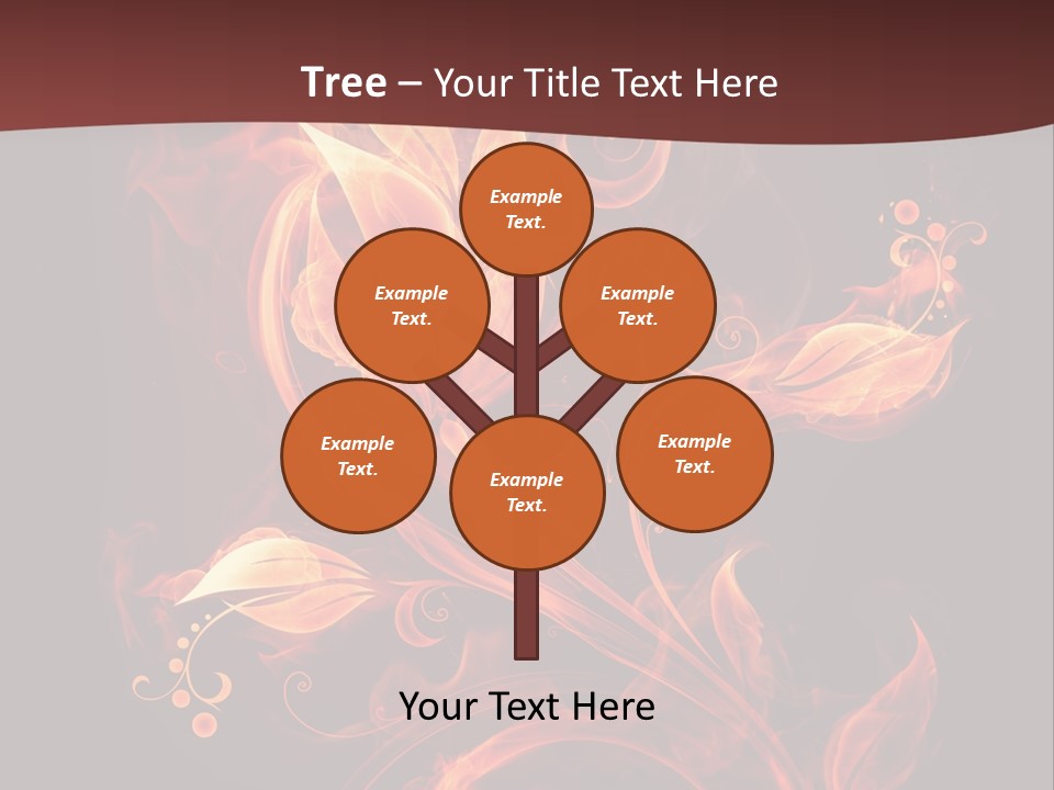 Hot Ignition Blaze PowerPoint Template