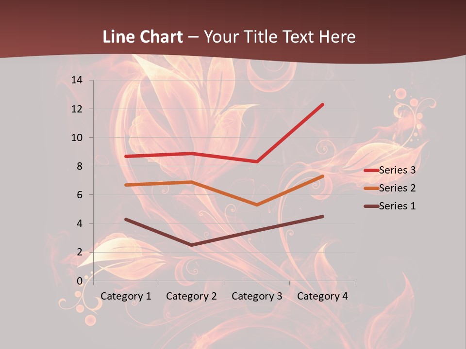 Hot Ignition Blaze PowerPoint Template