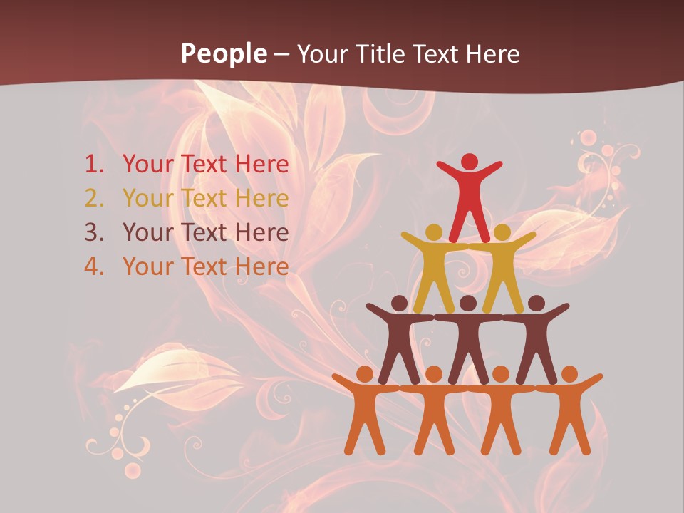 Hot Ignition Blaze PowerPoint Template