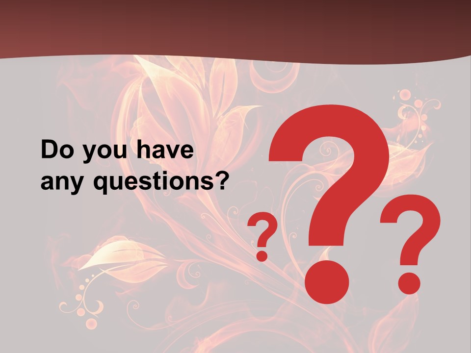 Hot Ignition Blaze PowerPoint Template