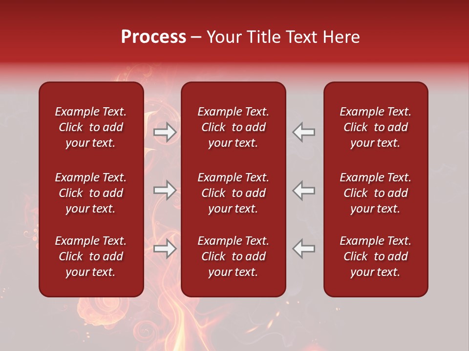 Single Background Flower PowerPoint Template