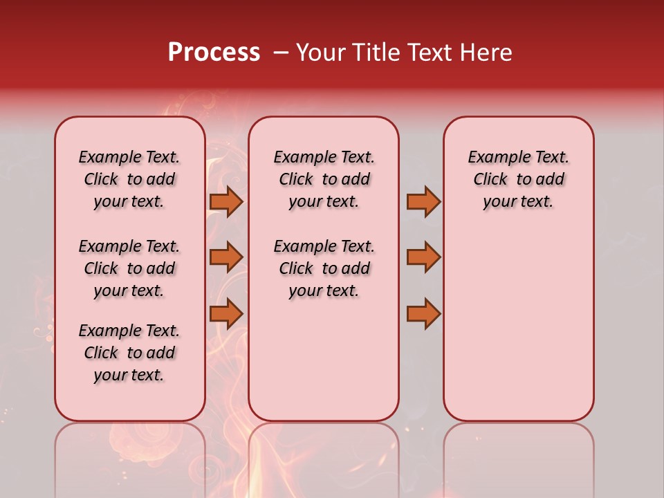 Single Background Flower PowerPoint Template