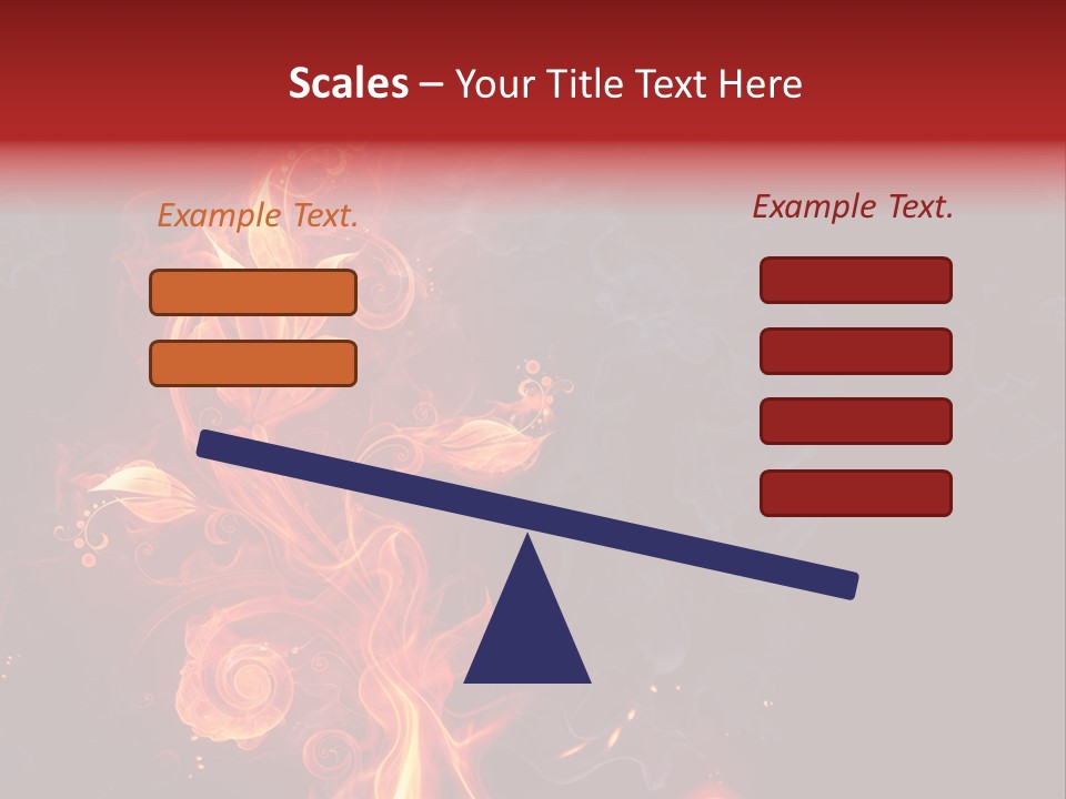 Single Background Flower PowerPoint Template