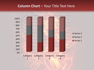 Fire Rose PowerPoint Template