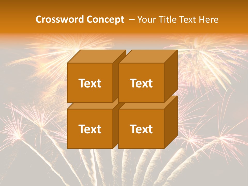 Entertainment Boom Explosive PowerPoint Template