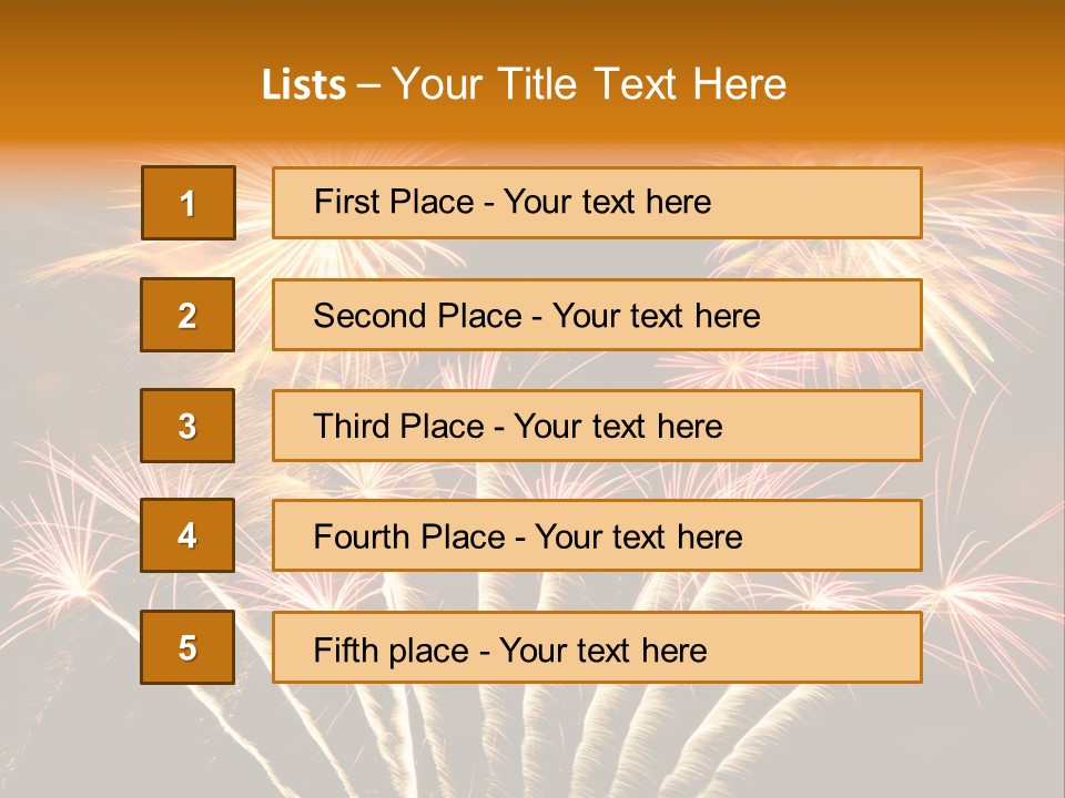 Entertainment Boom Explosive PowerPoint Template