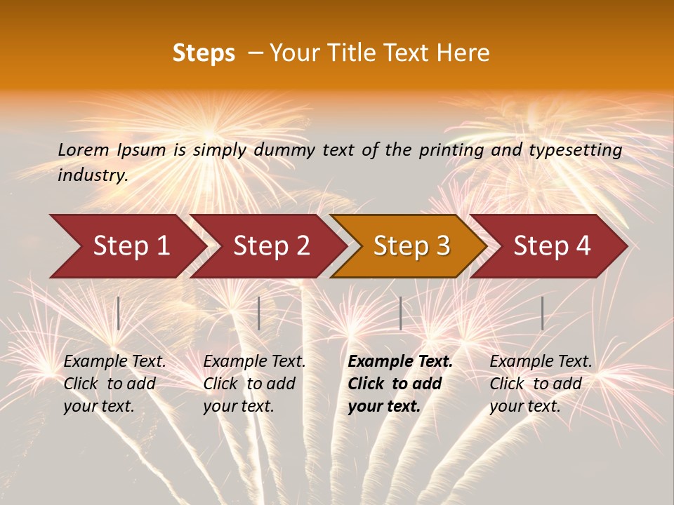 Entertainment Boom Explosive PowerPoint Template