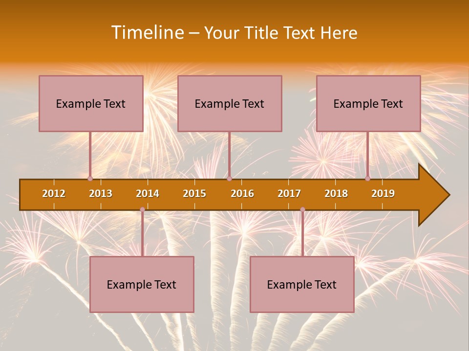 Entertainment Boom Explosive PowerPoint Template