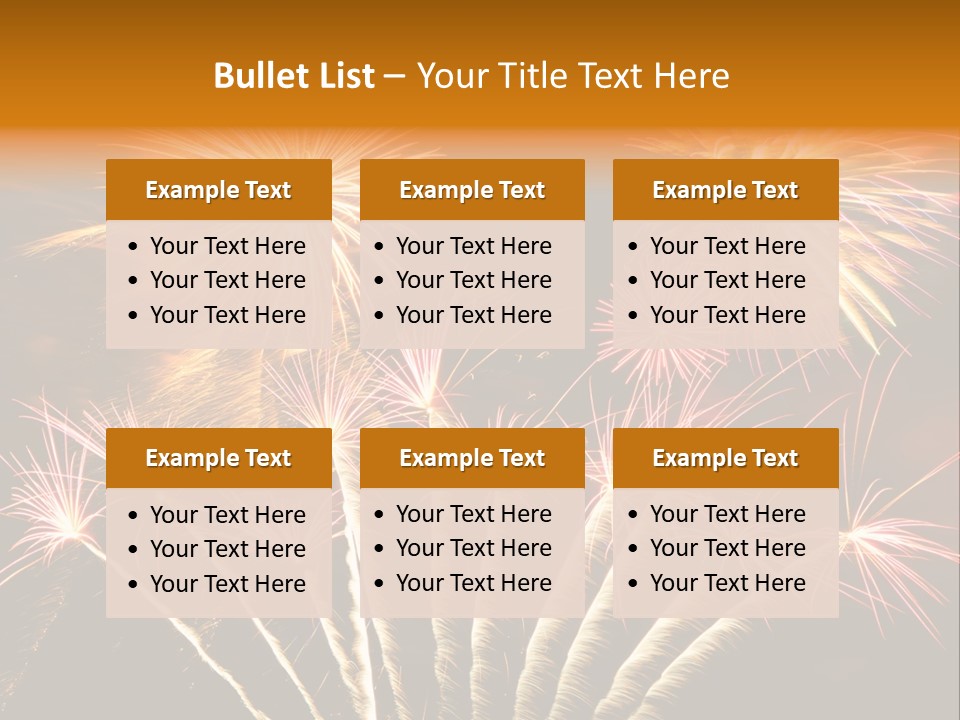 Entertainment Boom Explosive PowerPoint Template